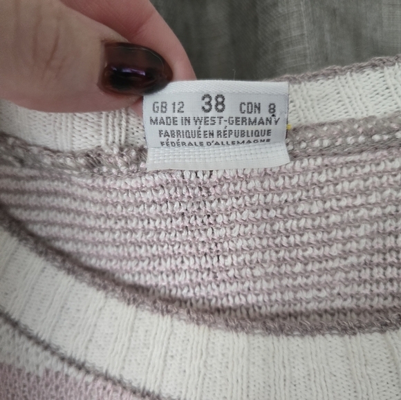 Lucia Pink Camouflage Sweater Made In Germany Size 38 (US M Or 8) - Picture 4 of 5